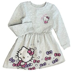 Hello Kitty Girl’s Dress Long Sleeve Sweater Dress Size 6X Sanrio Hello Kitty